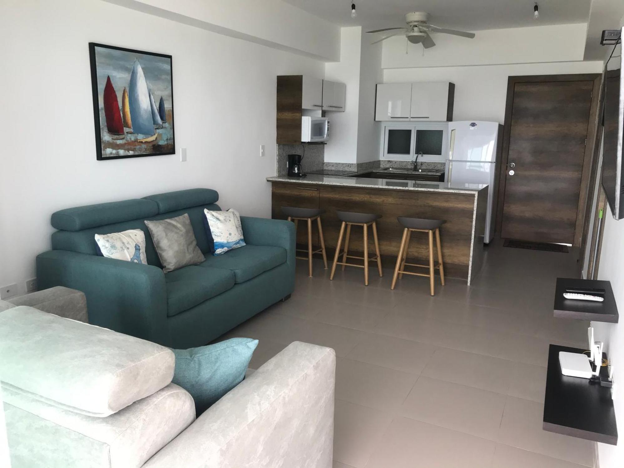 Resort Playa Azul Departamentos Frente Al Mar تونسوبا الغرفة الصورة