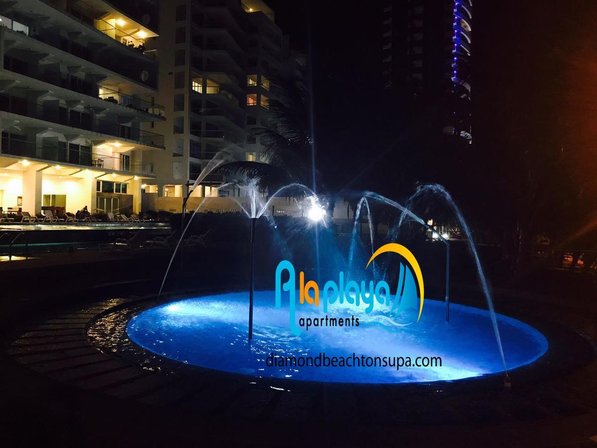 Resort Playa Azul Departamentos Frente Al Mar تونسوبا المظهر الخارجي الصورة