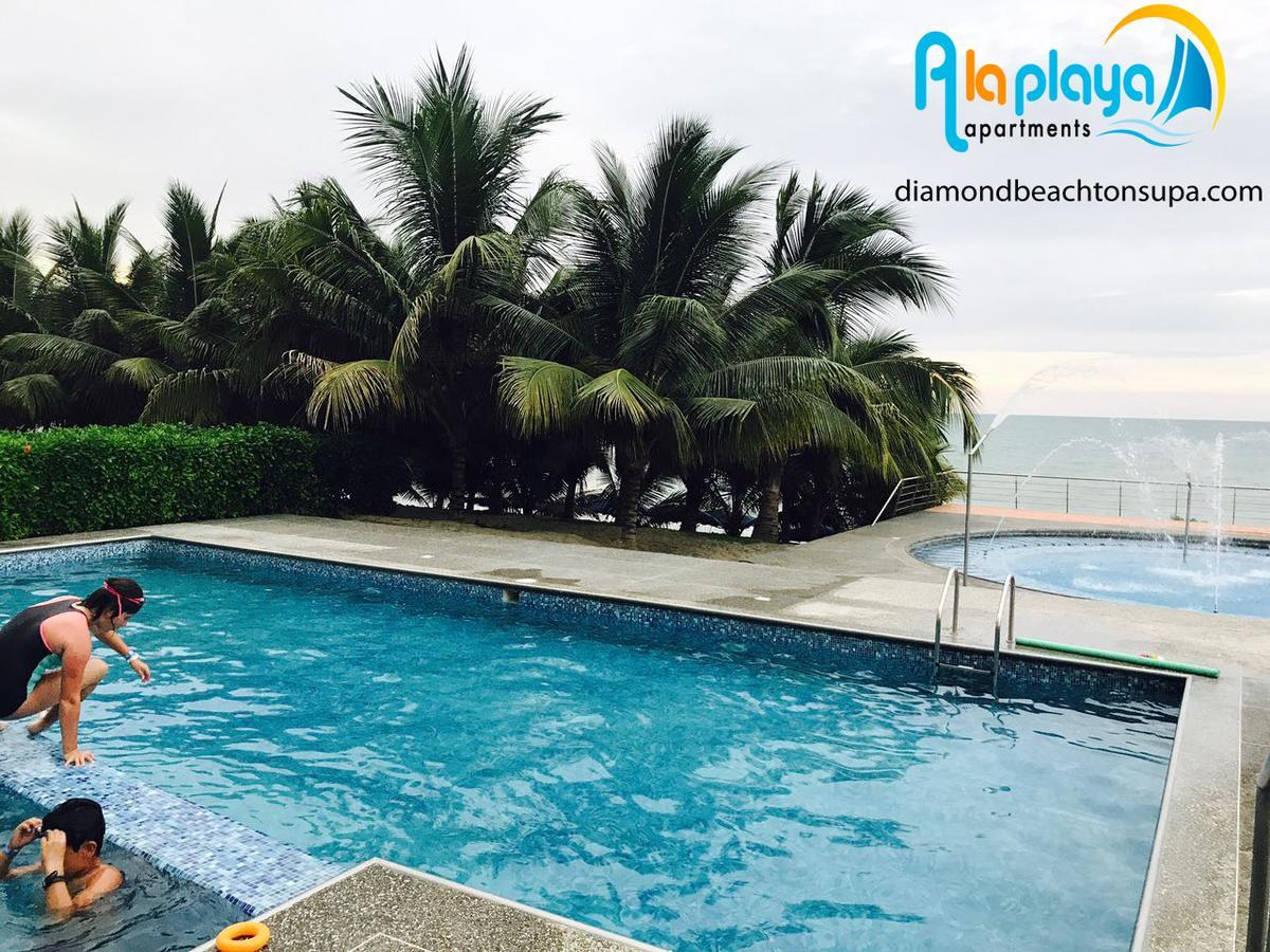 Resort Playa Azul Departamentos Frente Al Mar تونسوبا المظهر الخارجي الصورة